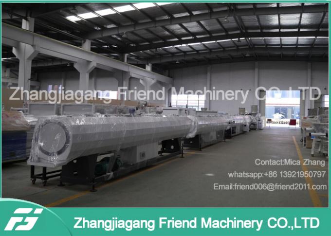 HDPE LDPE πλαστικός εξωθητής σωλήνων γραμμών εξώθησης σωλήνων PE 0