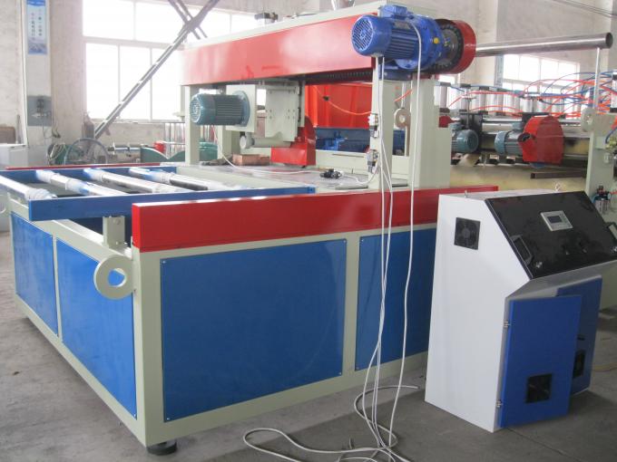Πλαίσιο πάχους 400KG/H 5mm που κάνει τη γραμμή παραγωγής WPC Decking 1
