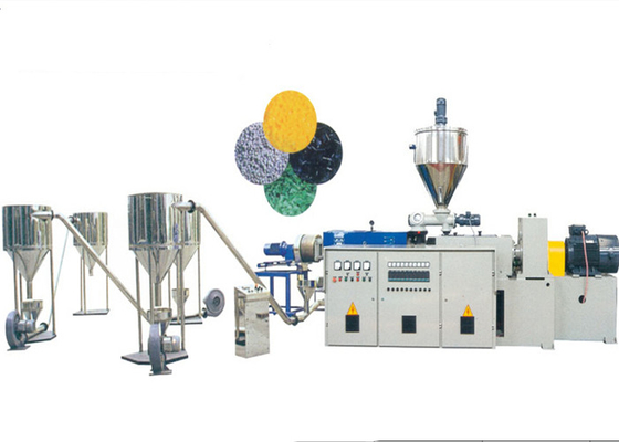 Good price Κωνικό δίδυμο PVC εξωθητών βιδών Pelletizing η γραμμή με τη σκόνη PVC/το υλικό ασβεστίου σε απευθείας σύνδεση