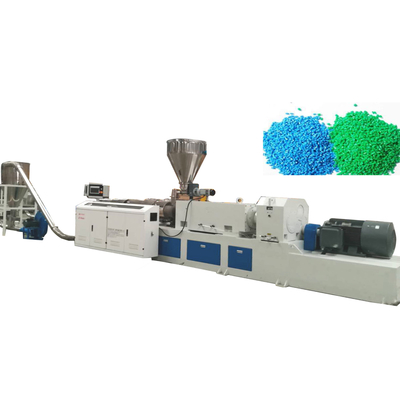 Good price Δίδυμο κοκκοποιώντας PVC βιδών 550kg/H 10mm Pelletizing η μηχανή γραμμών σε απευθείας σύνδεση
