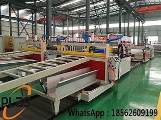 Good price Σκόνη PVC CE κανένας εξωθητής 1240mm παραμόρφωσης WPC πλάτος πινάκων σε απευθείας σύνδεση