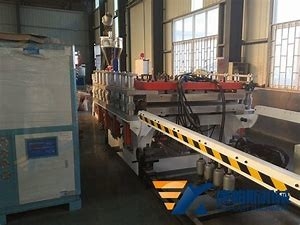 Good price Γραμμή εξώθησης σχεδιαγράμματος επίπλων WPC βιδών 55MM ενιαία σε απευθείας σύνδεση