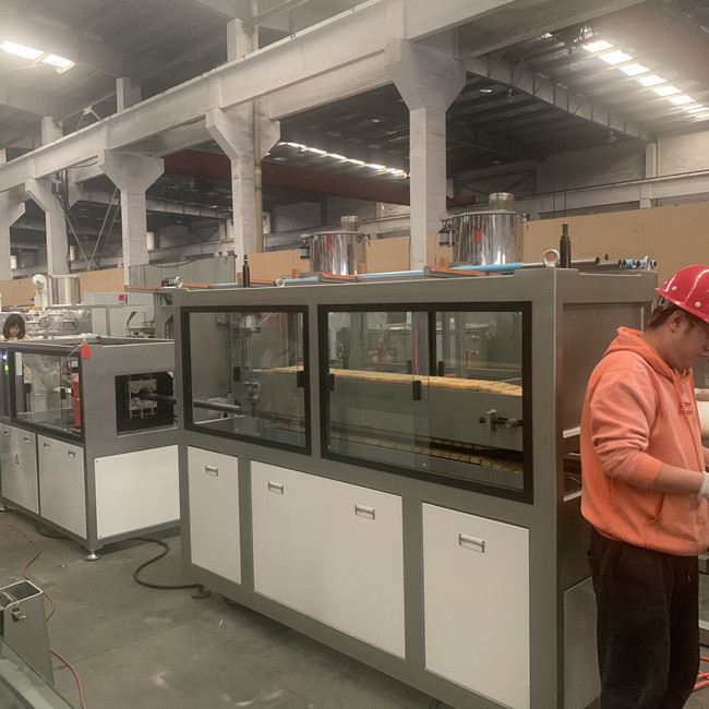 1000kg/H HDPE γεωργίας μηχανή γραμμών εξώθησης σωλήνων 1