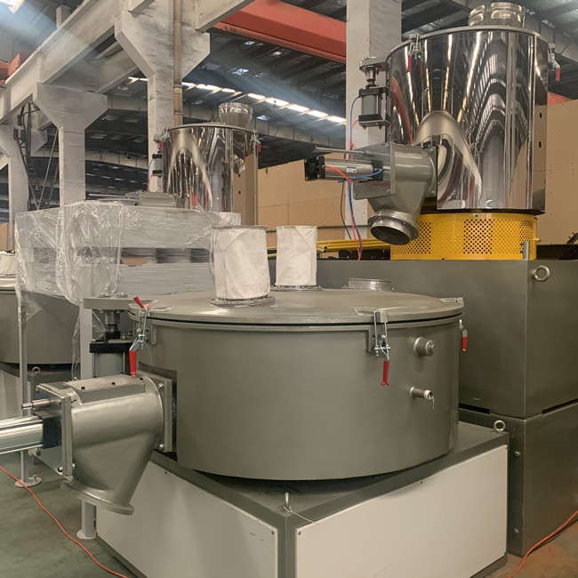 PVC 6mm που συνθέτει την πλαστική μηχανή αναμικτών σκονών πλήρως αυτόματη 4