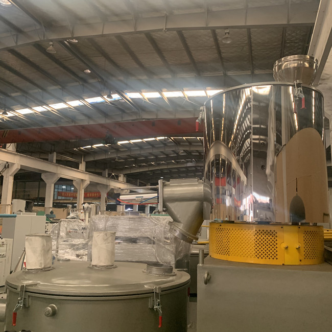PVC 6mm που συνθέτει την πλαστική μηχανή αναμικτών σκονών πλήρως αυτόματη 0
