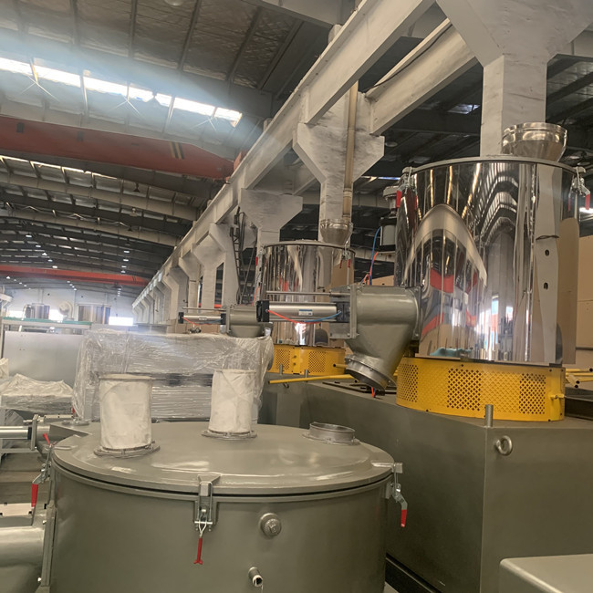 PVC 6mm που συνθέτει την πλαστική μηχανή αναμικτών σκονών πλήρως αυτόματη 2