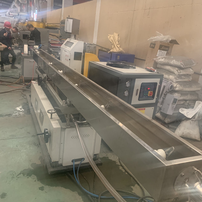 Ενιαία μηχανή σωλήνων βιδών 40kg/H ιατρική PU πλαστική 0