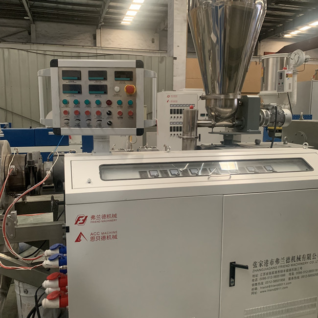Ldpe ενιαία ζαρωμένη τοίχος μηχανή 800mm σωλήνων διάμετρος 2