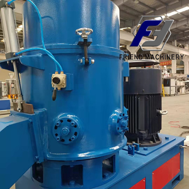 500kg/H πλαστικός όγκος μηχανών 300L Agglomerator PE PP 0