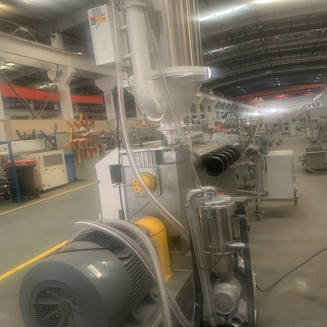 Ενιαίος HDPE βιδών PLA εξωθητής 100kg/H υδροσωλήνων 4