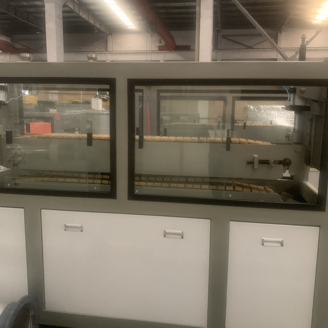 180kg/H Hdpe κενή διαμόρφωση μηχανών εξώθησης γραμμών παραγωγής εξωθητών σωλήνων 4