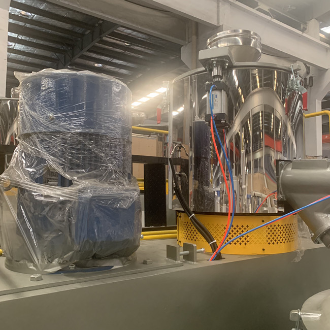300kg/H μηχανή αναμικτών PVC υψηλής ταχύτητας για 2