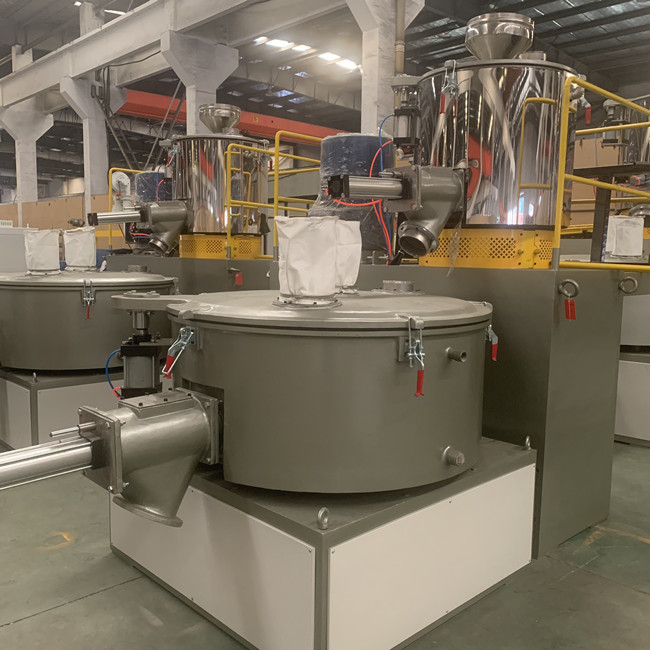 300kg/H μηχανή αναμικτών PVC υψηλής ταχύτητας για 0