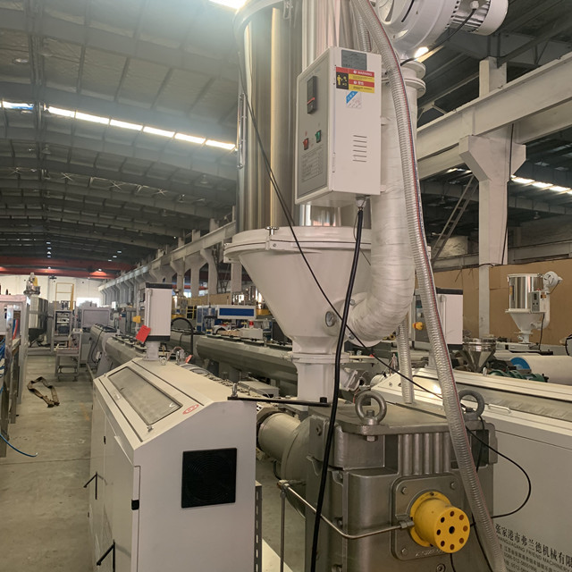 PLC 630mm κενή διαμόρφωση γραμμών παραγωγής σωλήνων πολυαιθυλενίου PPR 0