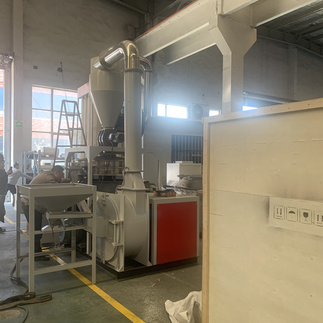 Pulverizer PE PVC PP βιομηχανική υψηλή ρυθμοαπόδοση μηχανών 300kg/H 3