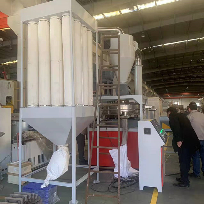 Pulverizer άλεσης PVC 120 πλεγμάτων υψηλή ικανότητα υδρόψυξης μηχανών 5