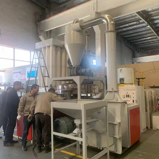 Pulverizer άλεσης PVC 120 πλεγμάτων υψηλή ικανότητα υδρόψυξης μηχανών 2
