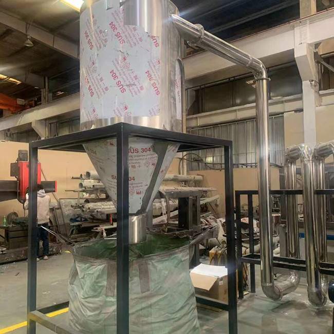 500kg/H τσιπ της PET γραμμή 14mm ανακύκλωσης ανακύκλωσης που τελειώνουν πλαστική 5